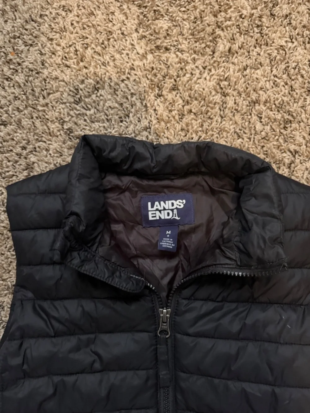Lands end boys alternative down vest M (8)